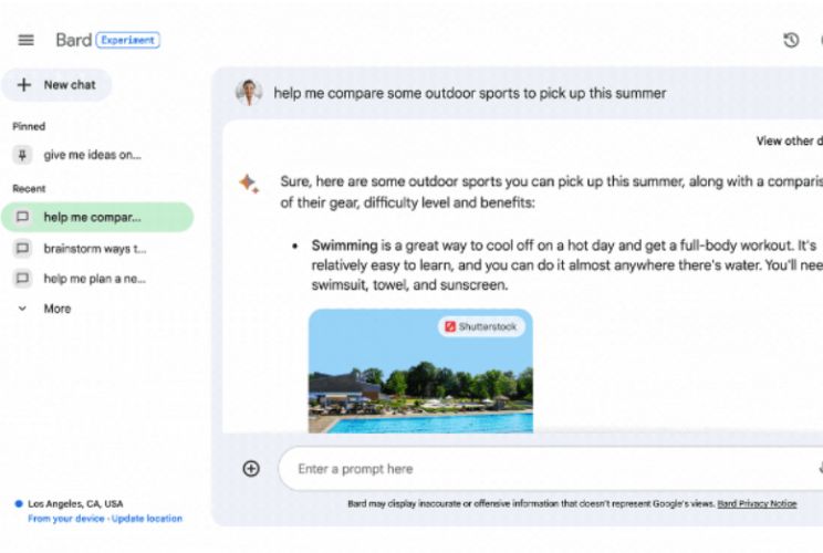 Google Bard מדבר עברית